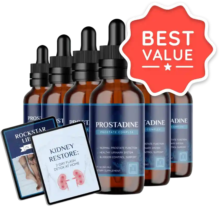 Prostadine 2 Free Bonus eBooks — Kidney Restore and Rockstar Libido
